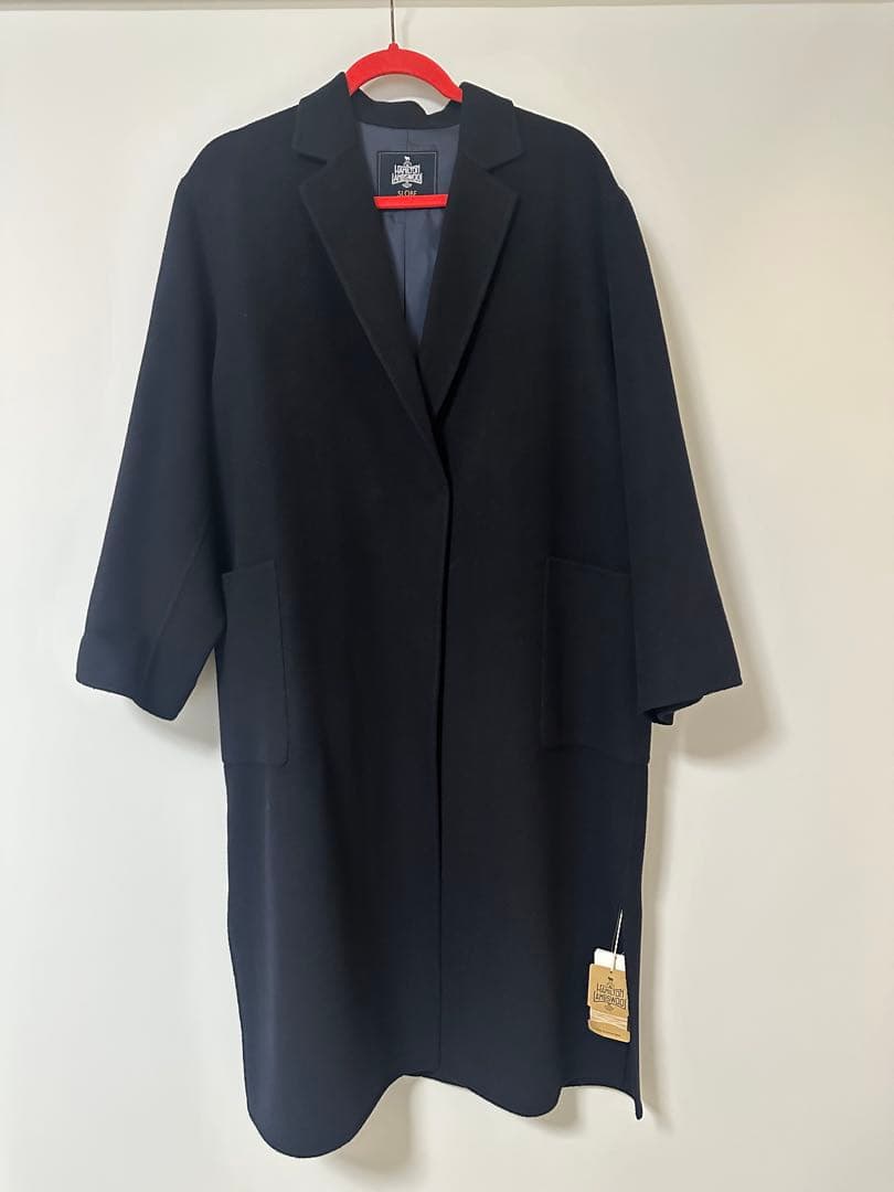 HAMILTON ダブルフェイスロングチェスターコート　SLOBE IENA