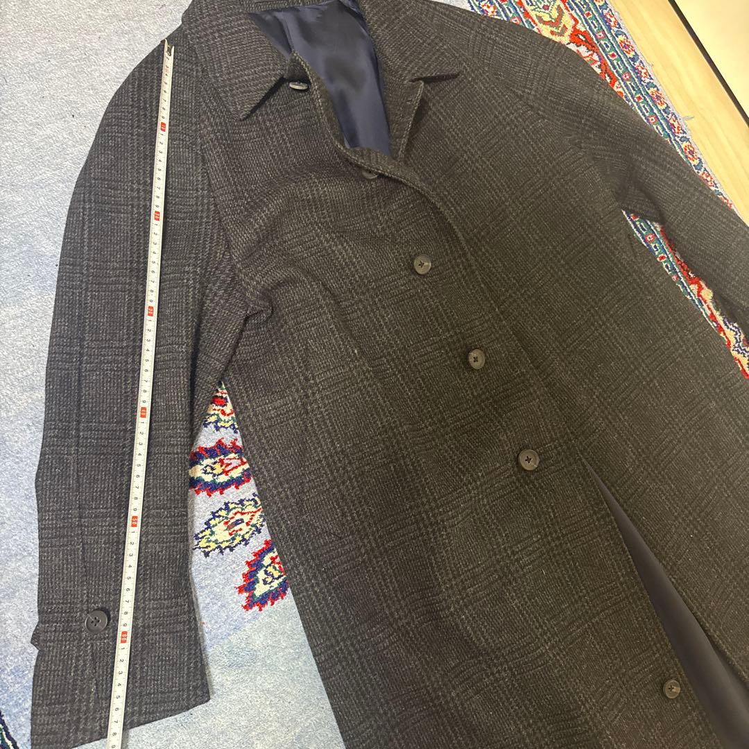 値下げ　Scye ステンカラーコート fox brothers サイ　サイズ38