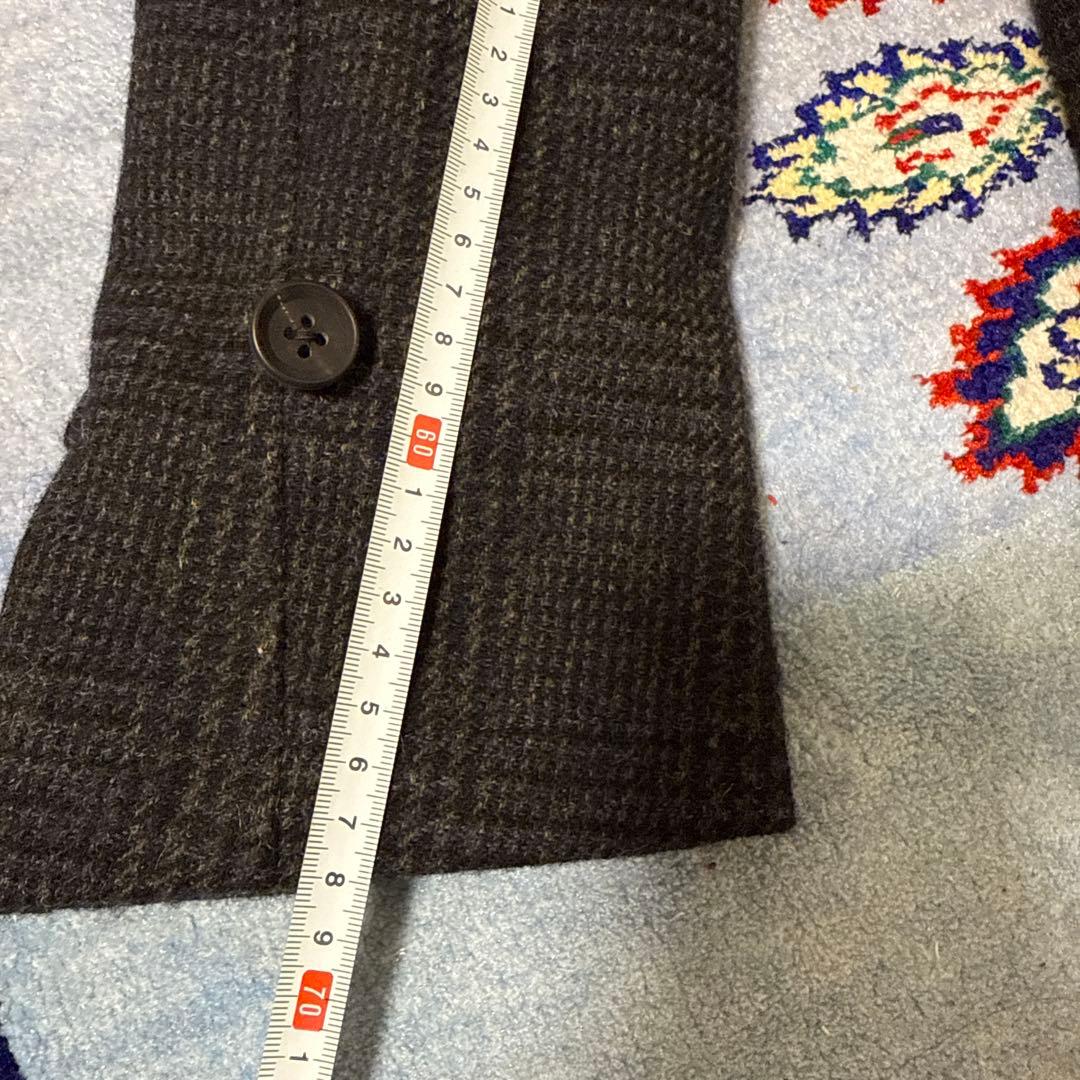 値下げ　Scye ステンカラーコート fox brothers サイ　サイズ38