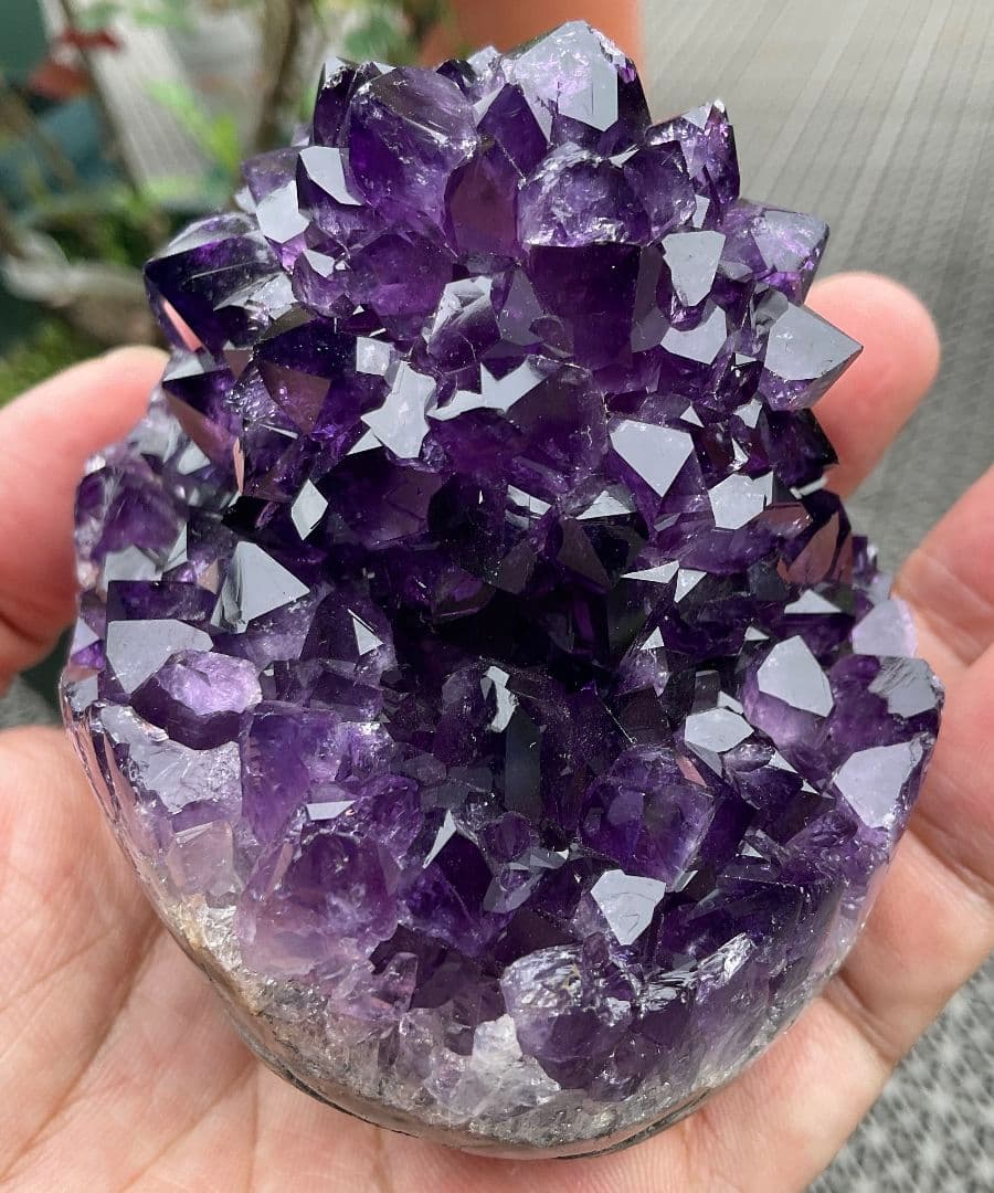 【トップグレード】天然石 ウルグアイ産 アメジストフラワー