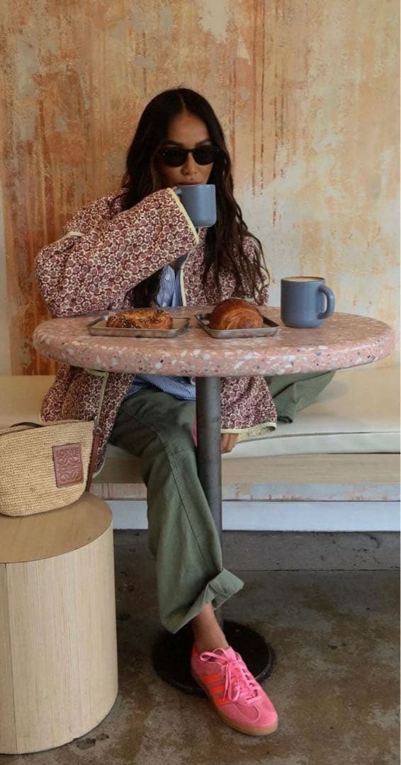 アディダス ガゼル インドア GAZELLE INDOOR ピンク　22.5