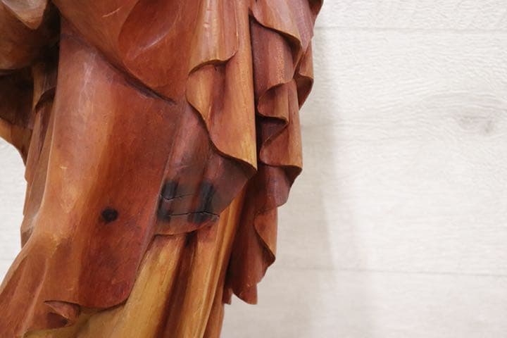 gmbp2 ○ マリア像 木彫 彫刻像 女性 オーストリア 作家作品 壁掛