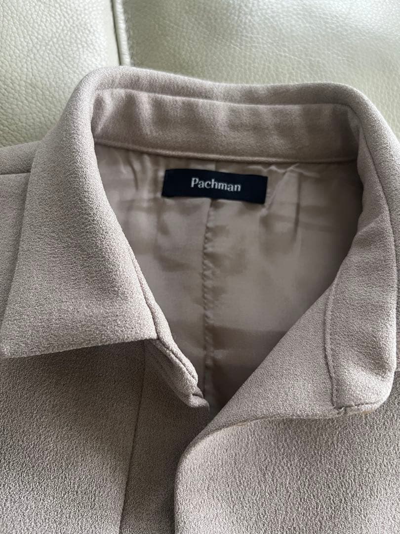 Pachman パハマン　半袖シャツ　ベージュ　フリーサイズ