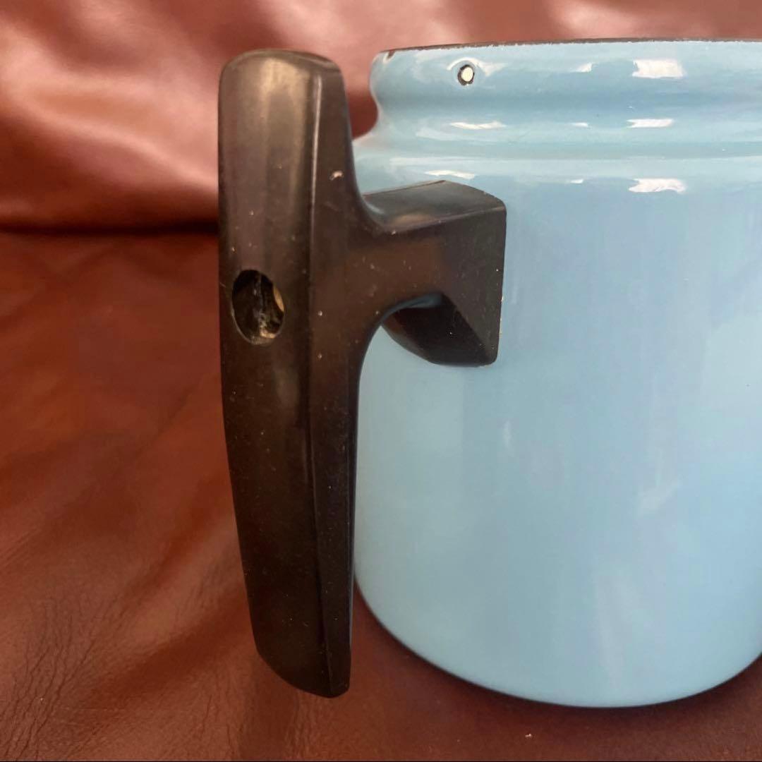 ヌルメスニエミ 水色 ポット ビンテージ アンティーク 北欧 かもめ食堂 ケトル