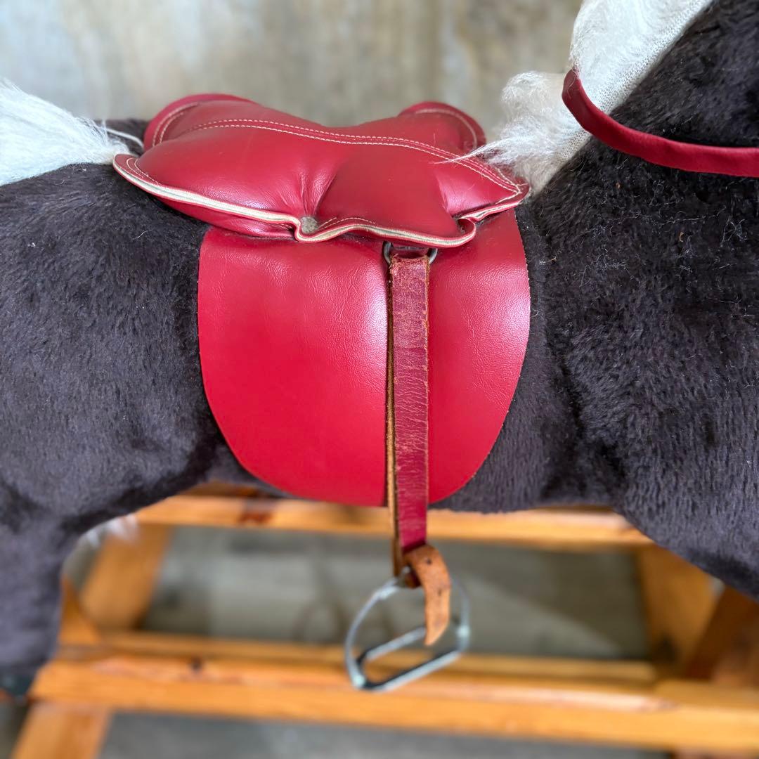 ロッキングホース　木馬　オブジェ　ヴィンテージ　現状品