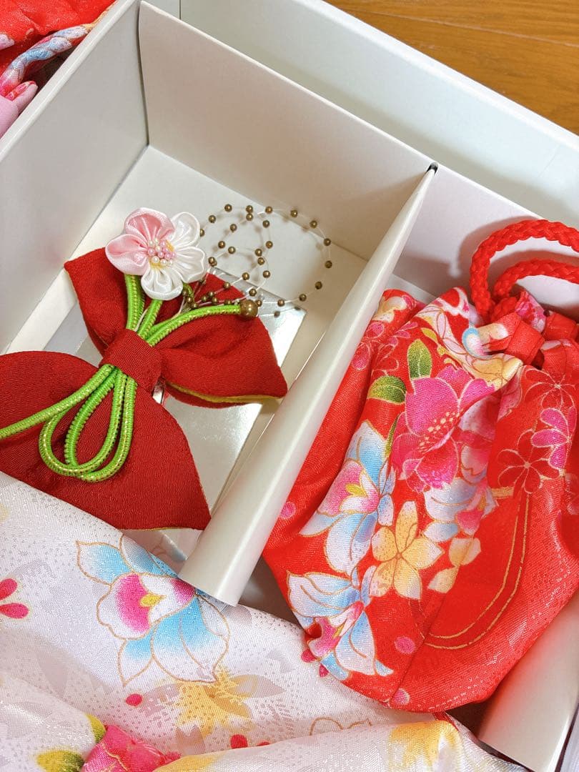 3歳女の子☆七五三お着物セット(着画あり)