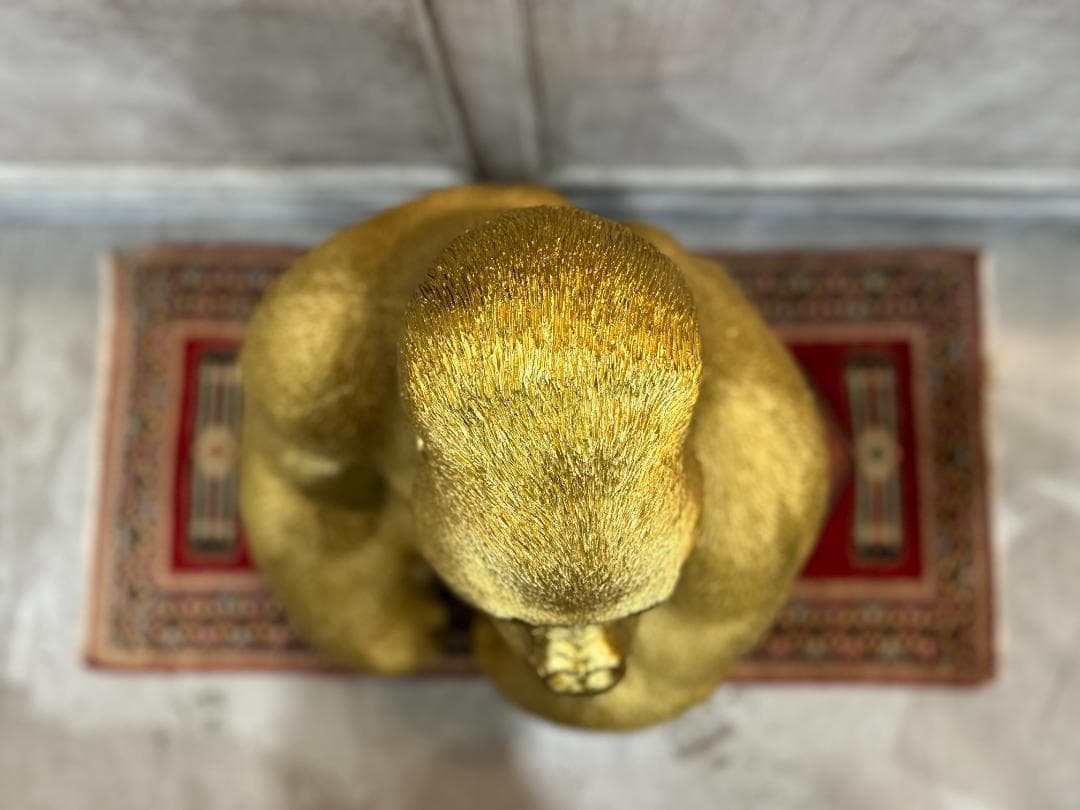 KARE / カレ　モンキーゴリラ サイド ゴールド XL　デコフィギュア