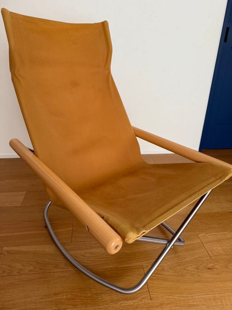 Nychair X Rocking ニーチェアXロッキングチェア　キャメル