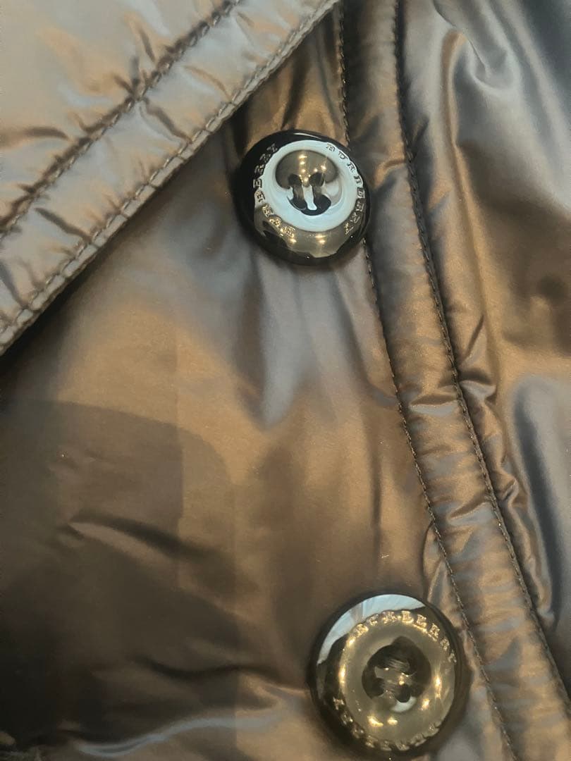 BURBERRY ブラック トレンチコート 38