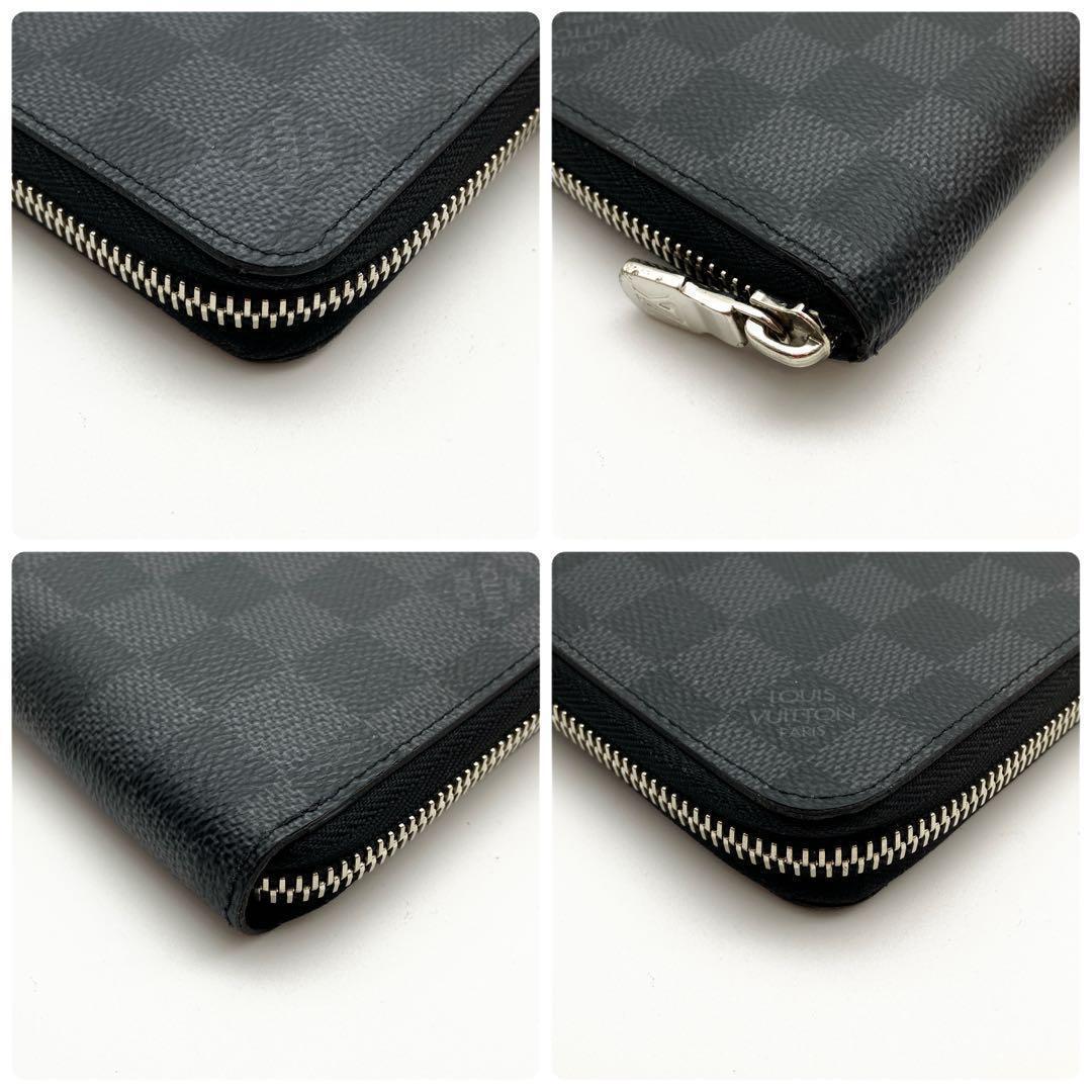 【極美品・IC】グラフィット ヴェルティカル ジッピーウォレット ルイヴィトン