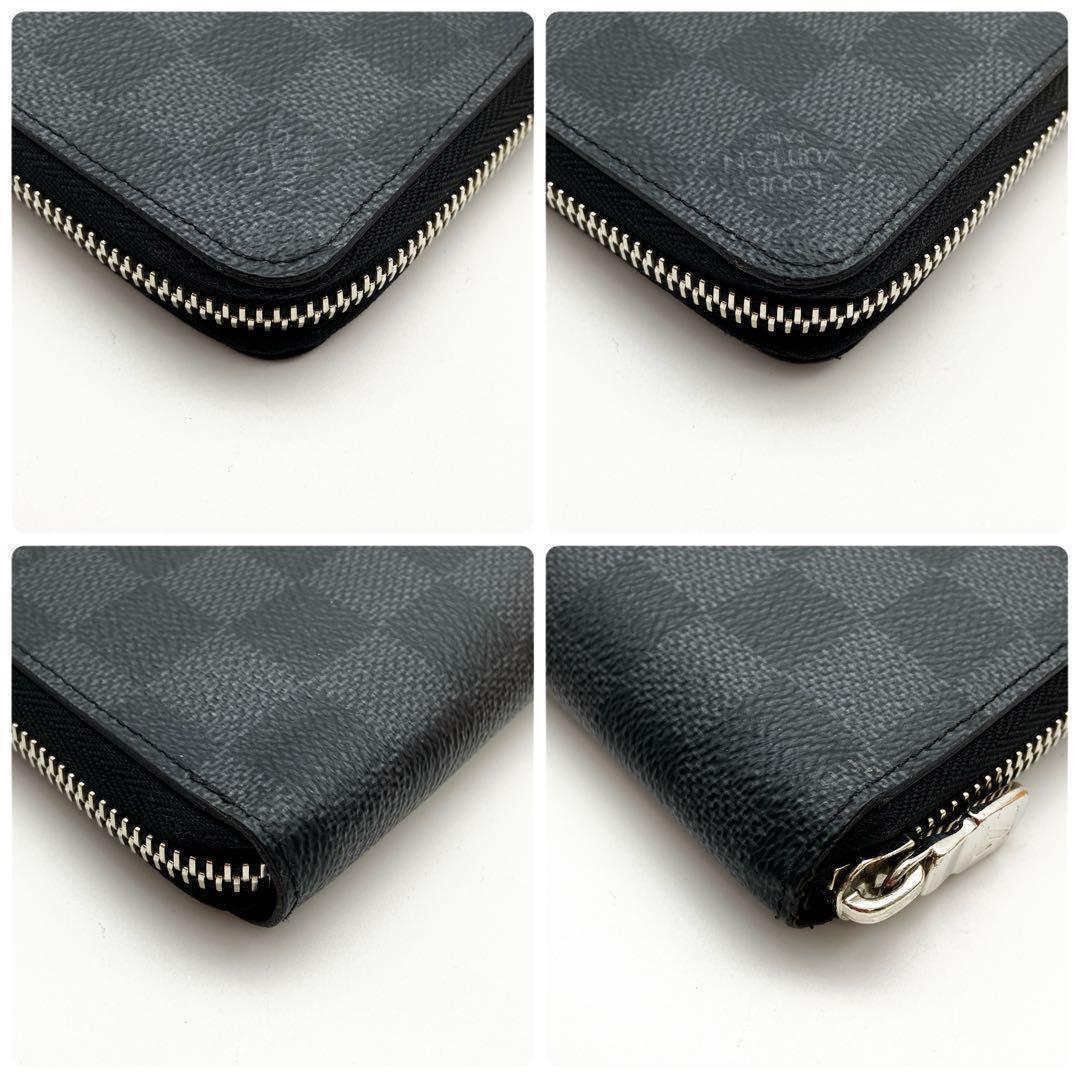 【極美品・IC】グラフィット ヴェルティカル ジッピーウォレット ルイヴィトン