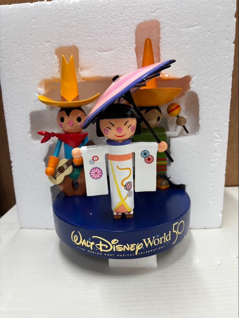 ディズニー (50th記念 )オルゴール イッツスモール ワールド