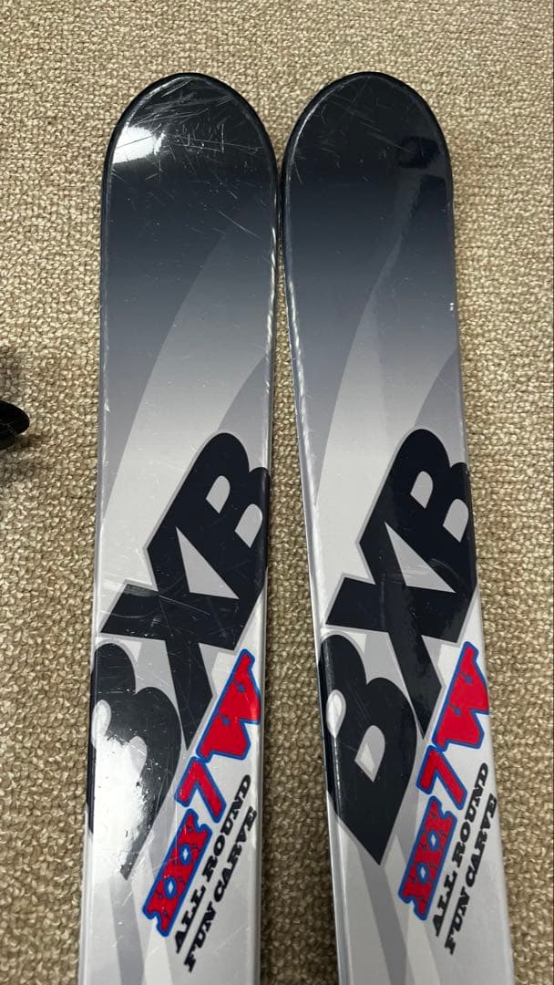 BXB 男女兼用スキーセット❗️ブーツ❗️ポール ❗️ケース付きWAX済み