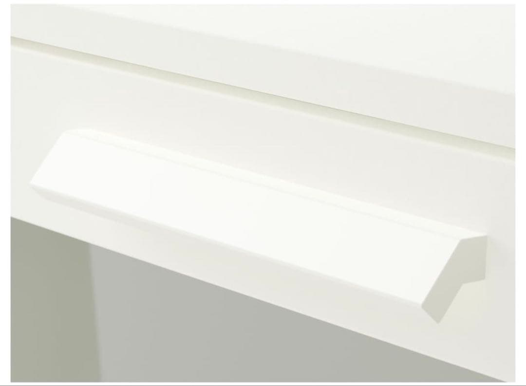 【IKEA】ホワイトモダンチェスト 3段【BRIMNESブリムネス】