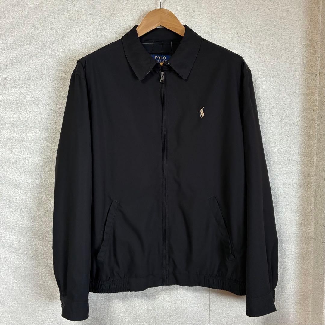Polo Ralph Lauren ブラック スイングトップ ジャケット