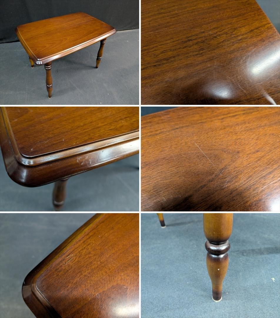 カリモク　コロニアル　応接３点セット　シングルソファ　一人掛け　センターテーブル