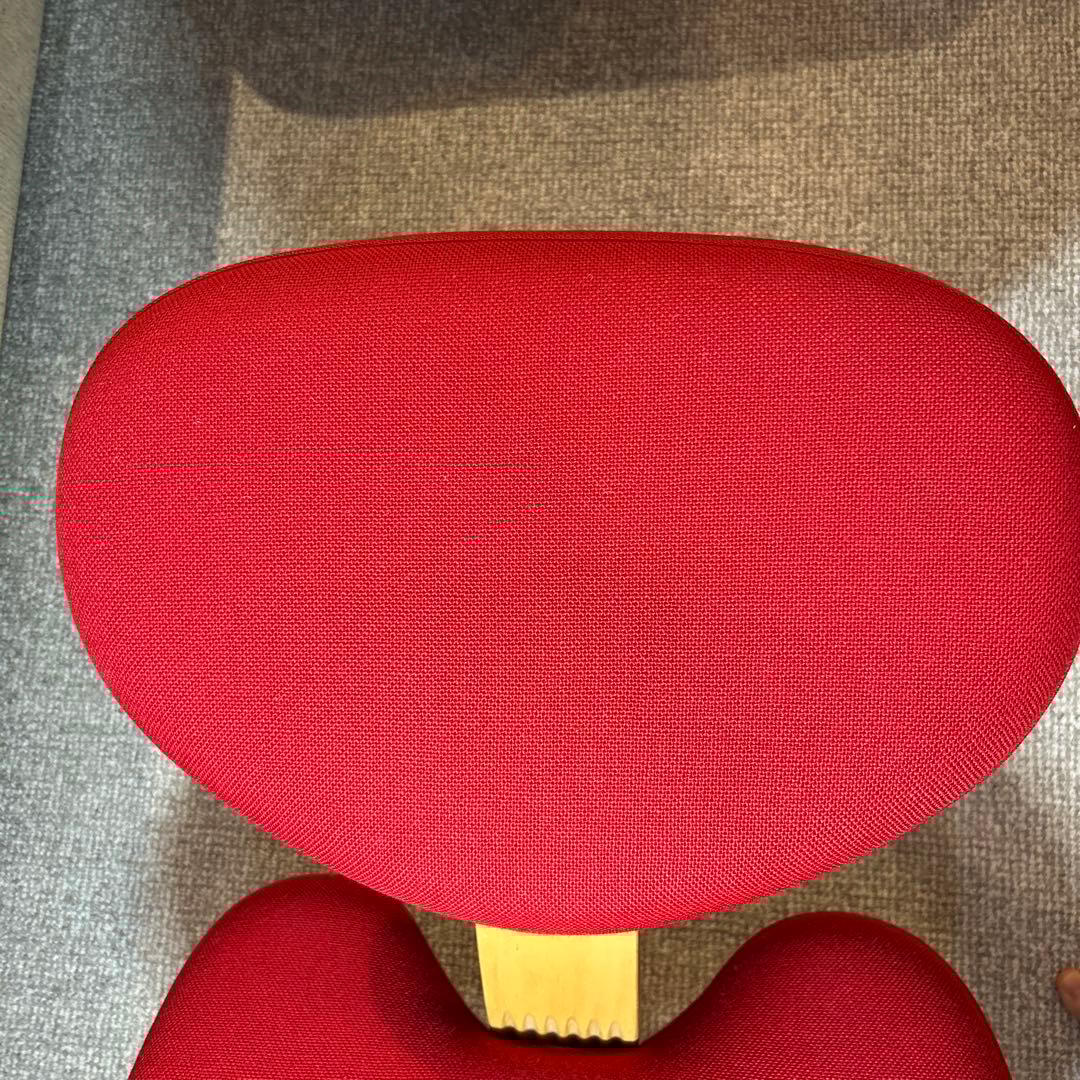 希少【ノルウェー製】【ウール100%座面】リボ社製　バランスチェア・イージー