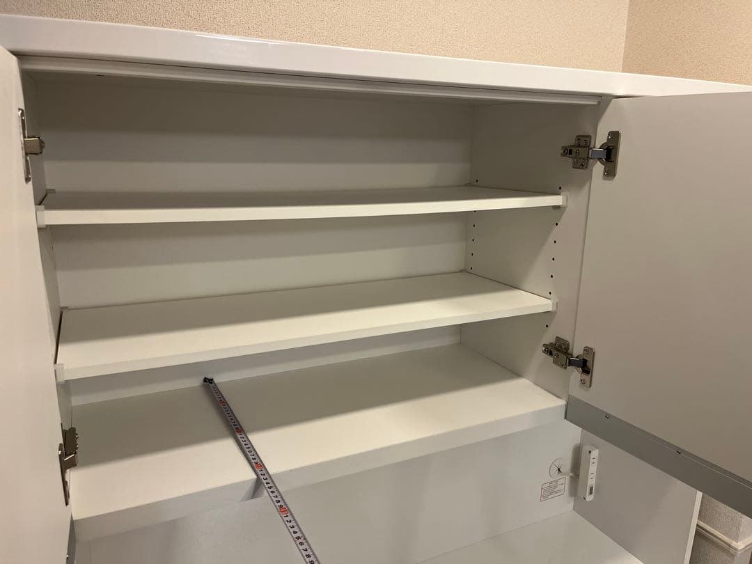 キッチンボード　レジューム120-2TF-H WH【ぴぴちゃん専用】直接引き渡し