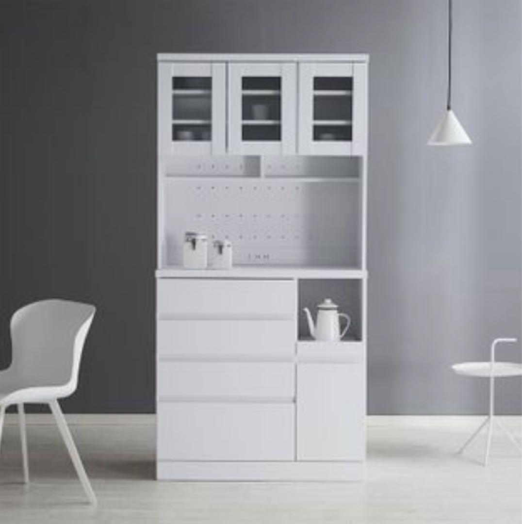 2/20まで✨ LOWYA 食器棚 ほぼ新品