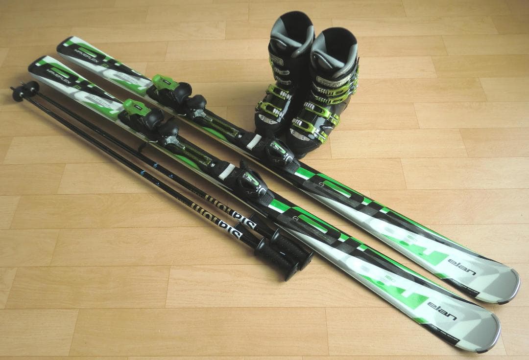 ■1月限定■送料無料■エラン■メンズスキーセット■板160靴26.5■メンテ付■