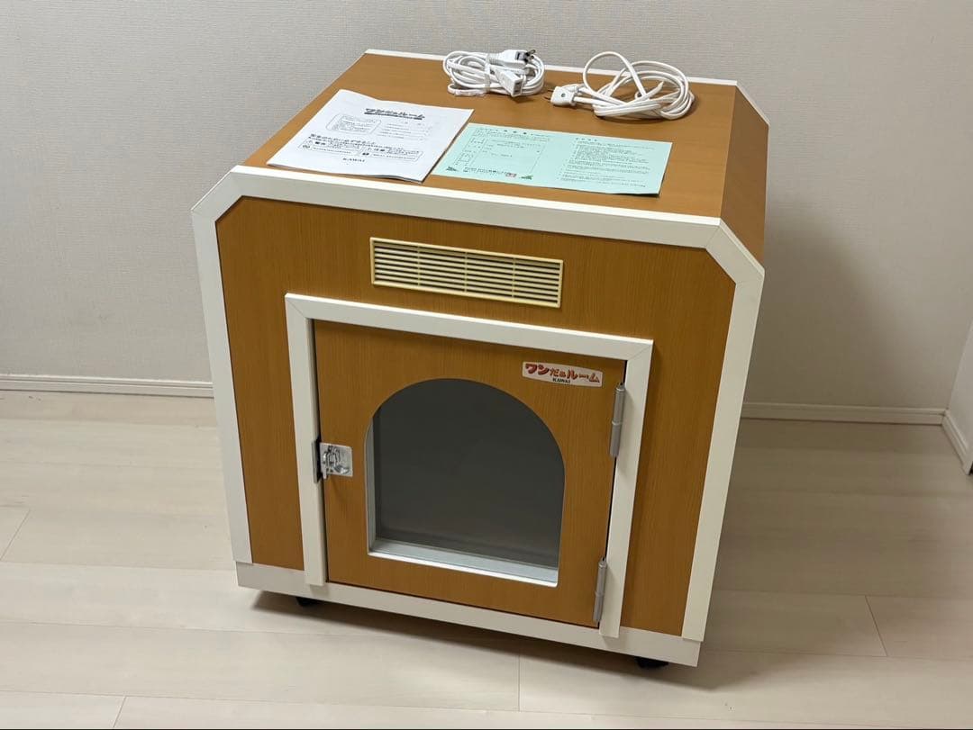 ワンだぁルーム KAWAI ペット用防音室 ケージ（ケーブルおまけ付き）