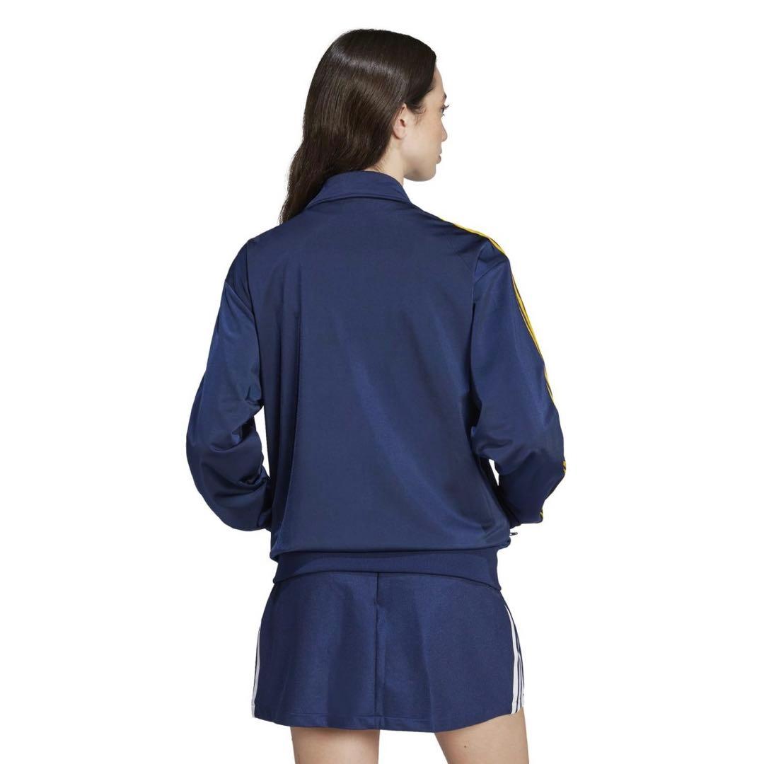 美品 adidas ファイヤーバード ルーズ トラックジャケット ネイビー S