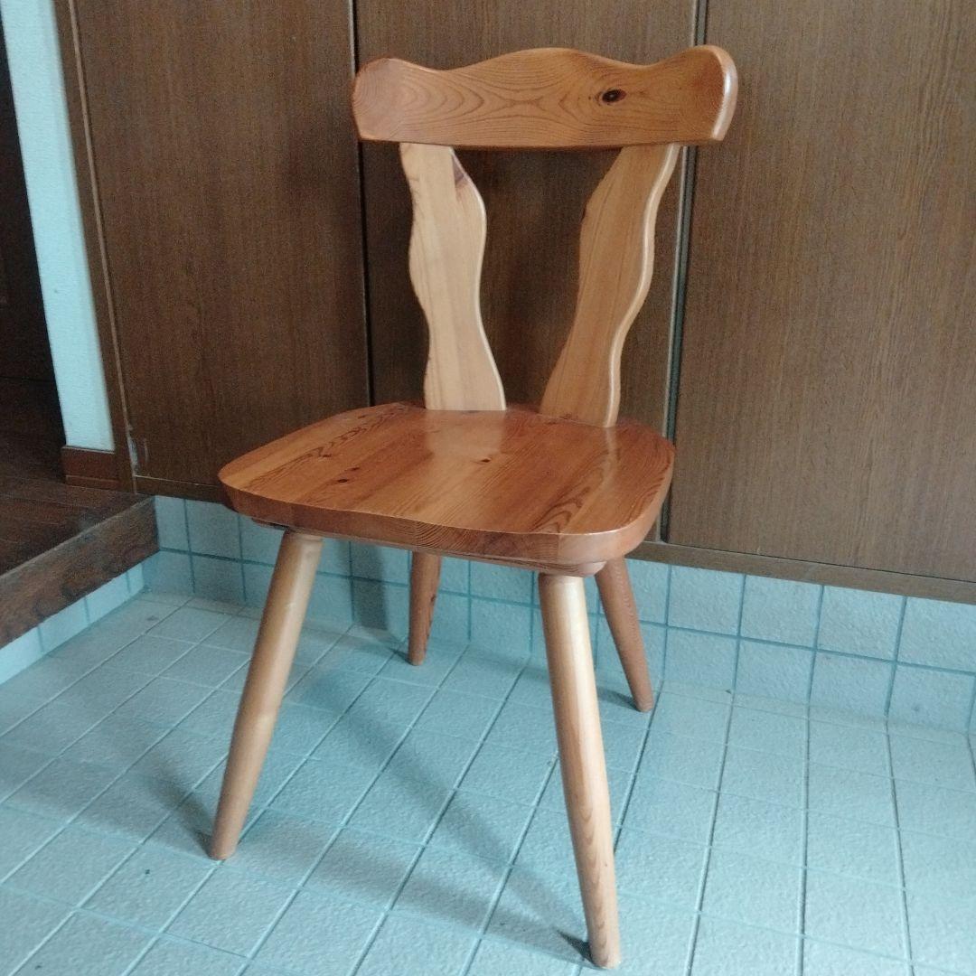 デンマークヴィンテージ/天然木/無垢/カントリーチェア/椅子/レトロ