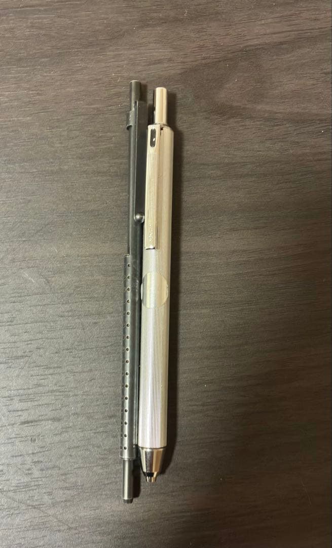 文房具　廃番　LAMY スピリット　3色ストライプ