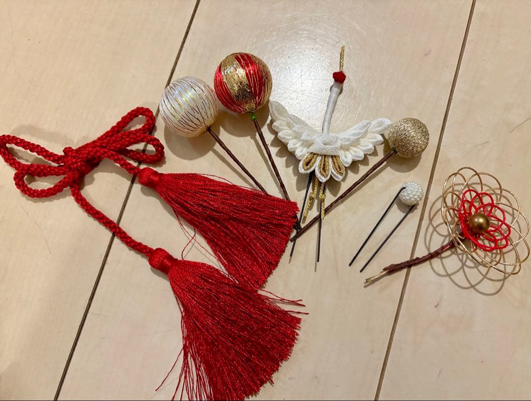 キャサリンコテージ　卒業式　袴セット　小学生150髪飾り付き