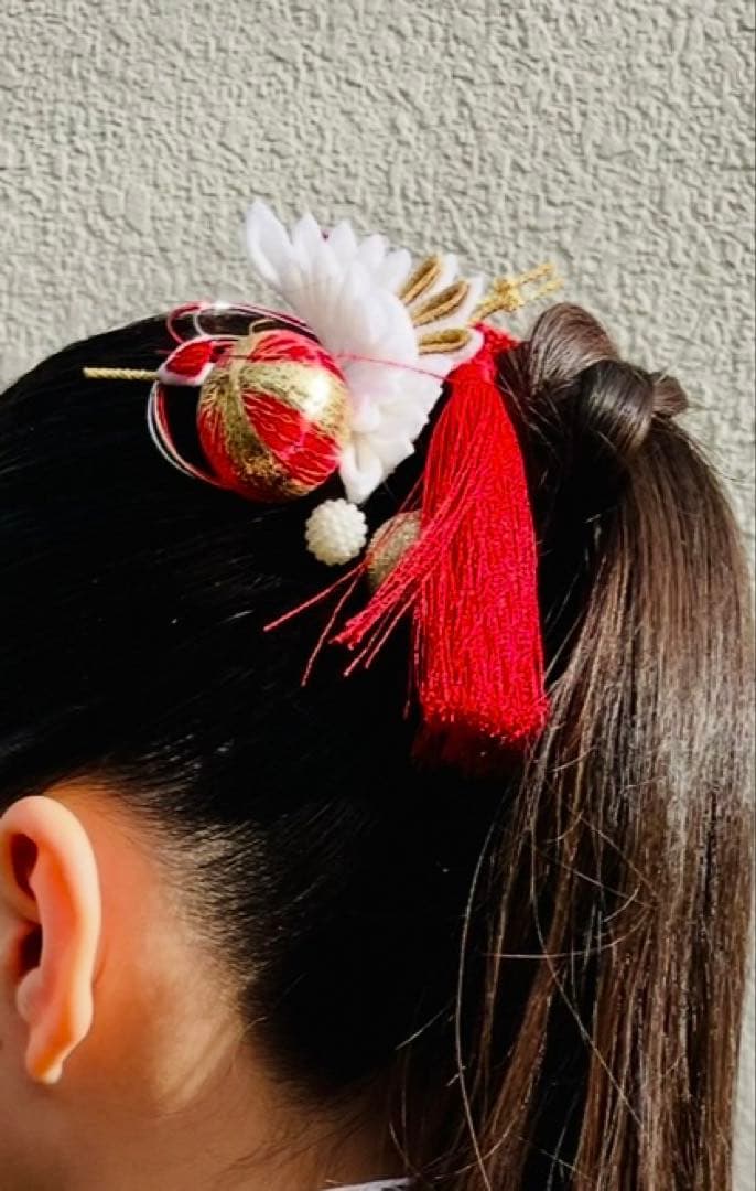 キャサリンコテージ　卒業式　袴セット　小学生150髪飾り付き