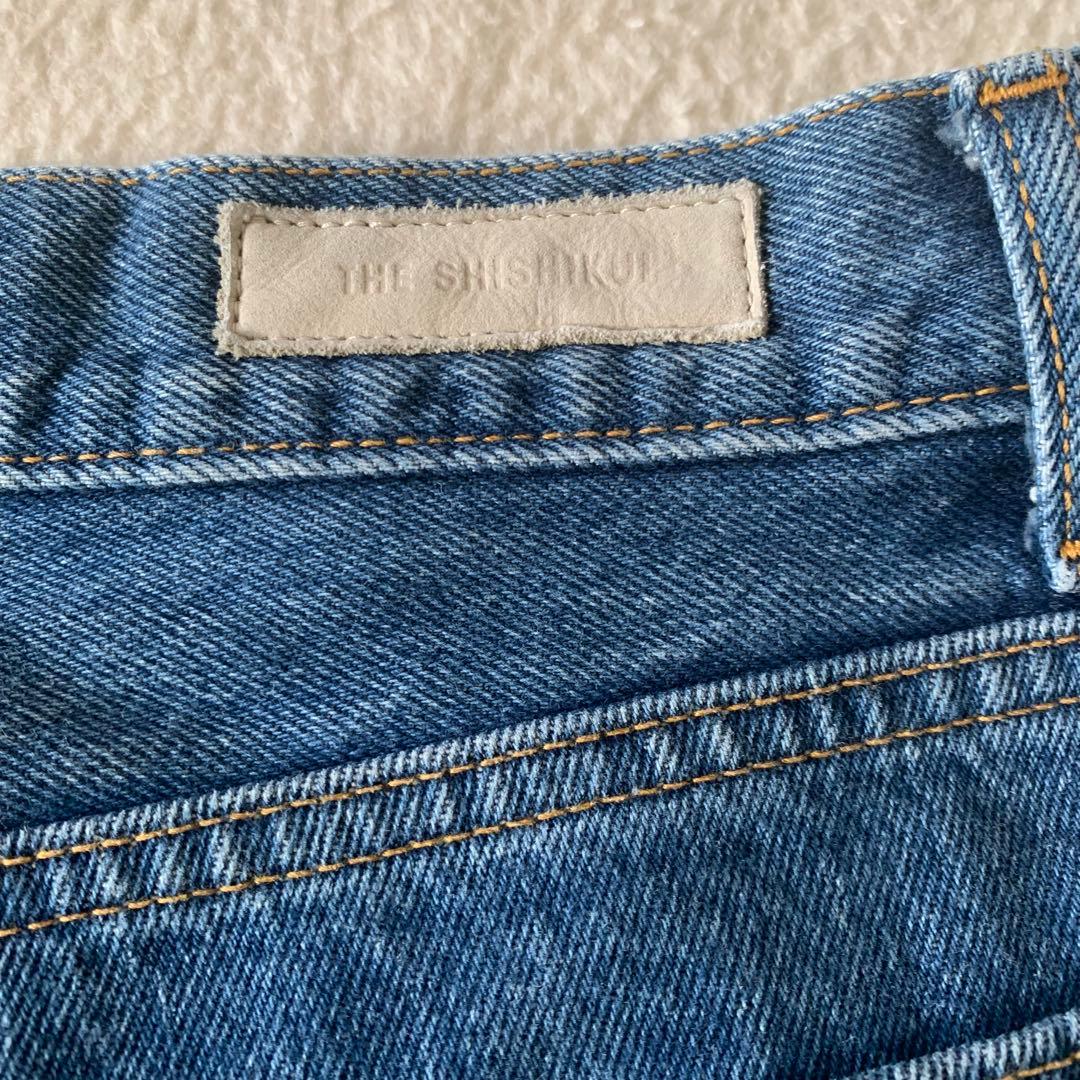 【美品】SHISHIKUI EASY JEANS MID USED 38