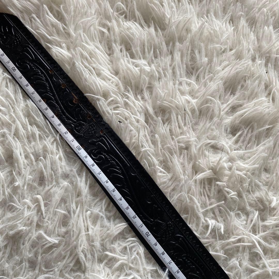 eight希少　ACE WESTERN BELTS ブラック