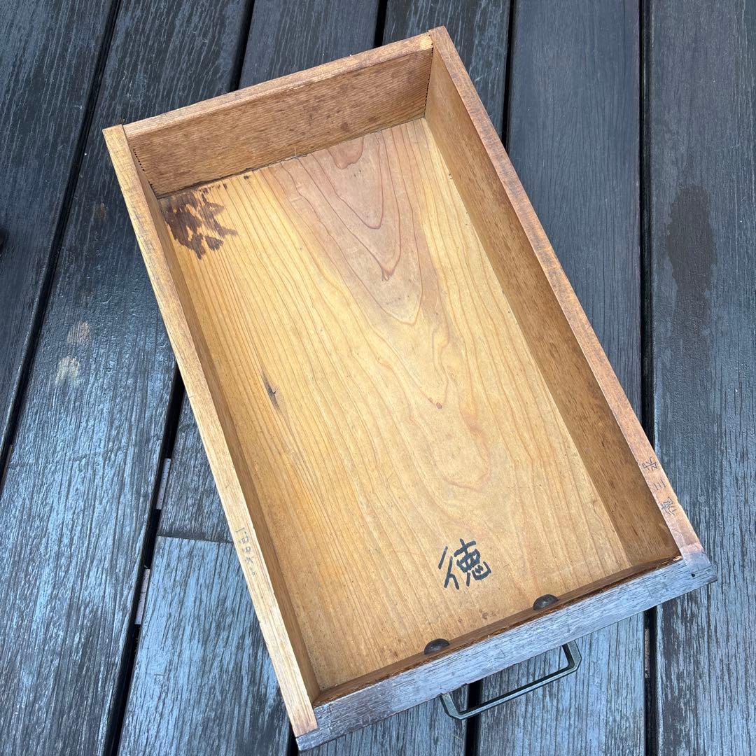 アンティーク　骨董　引き出し　木製