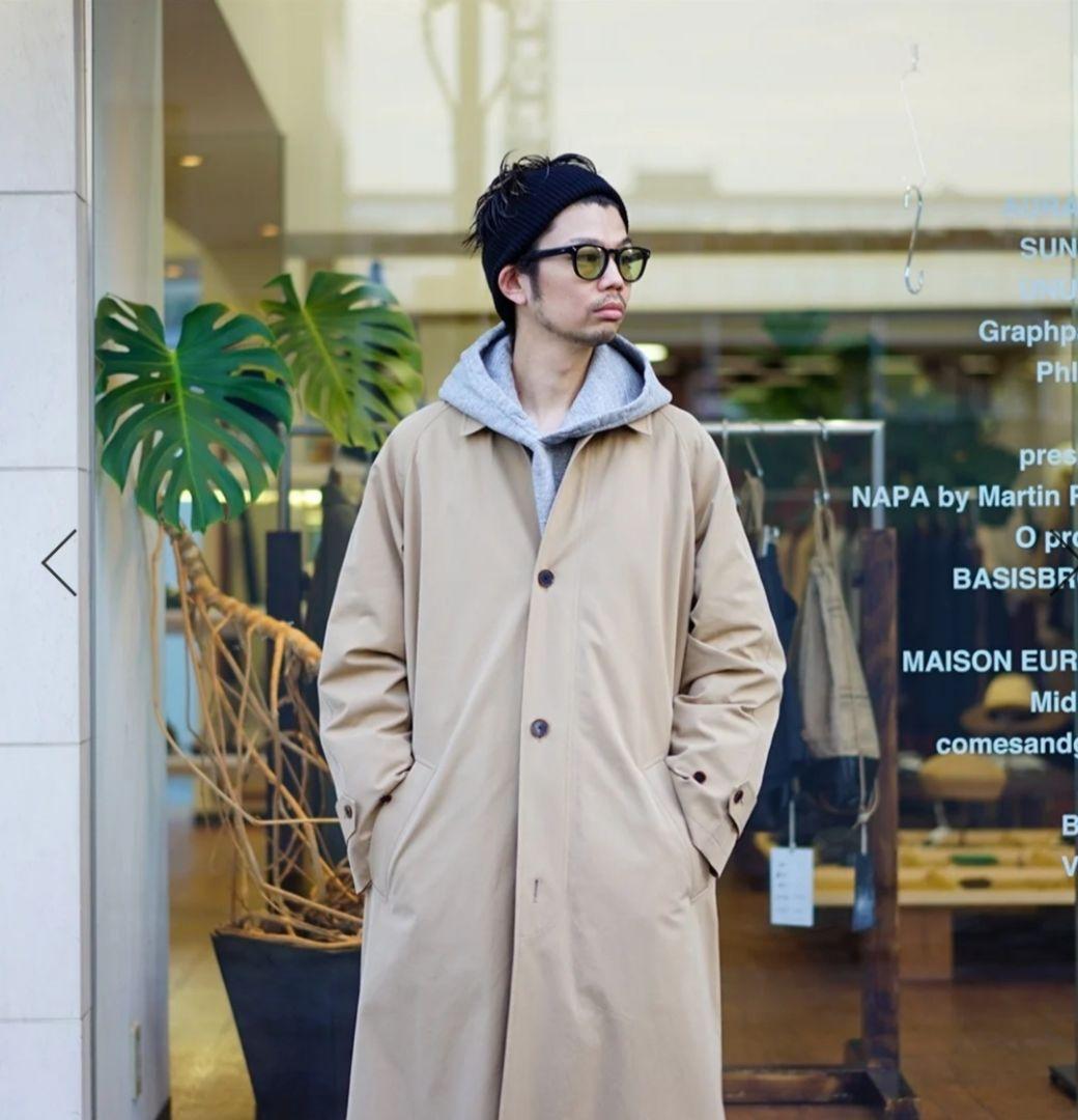 AURALEE フィンクスハードツイストギャバジンステンカラーコート size4