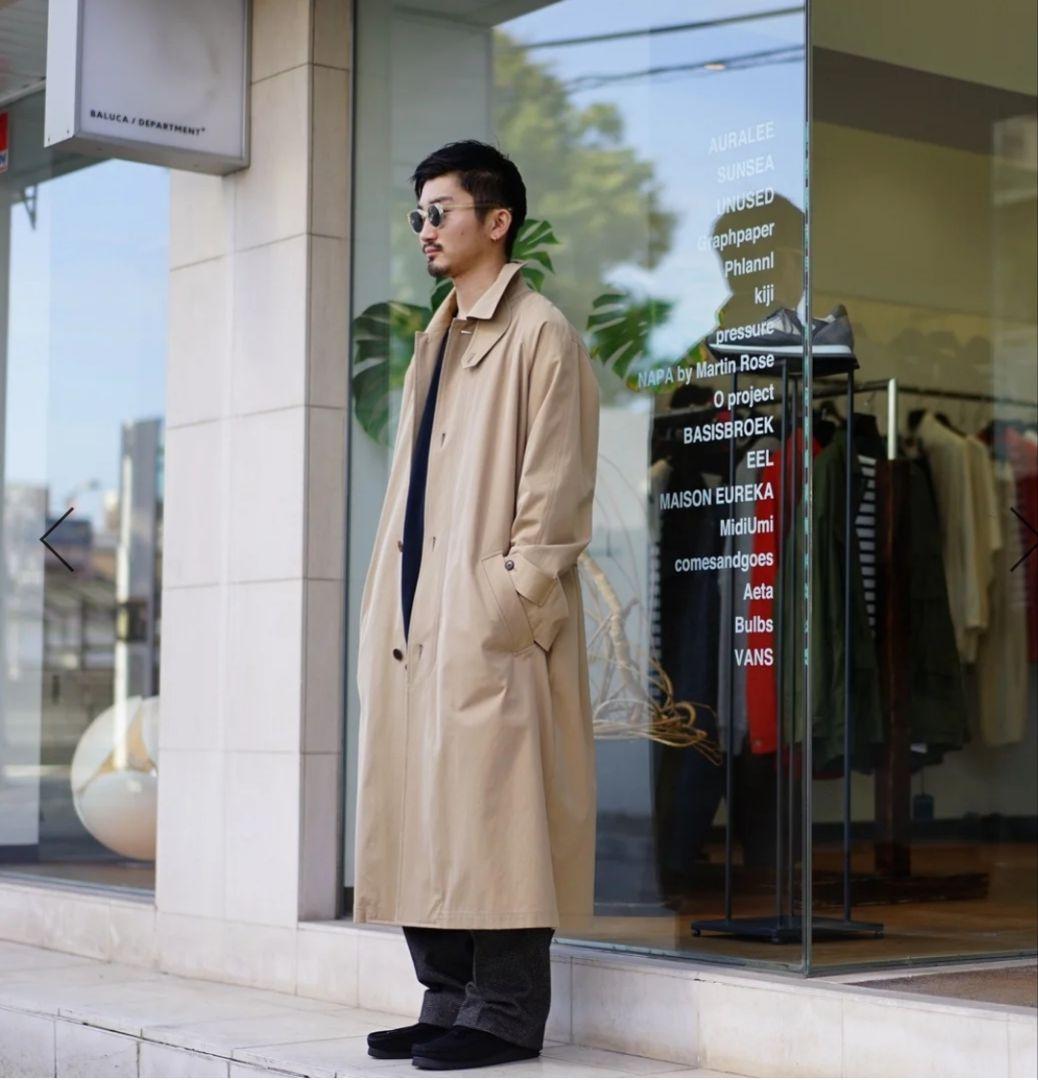 AURALEE フィンクスハードツイストギャバジンステンカラーコート size4