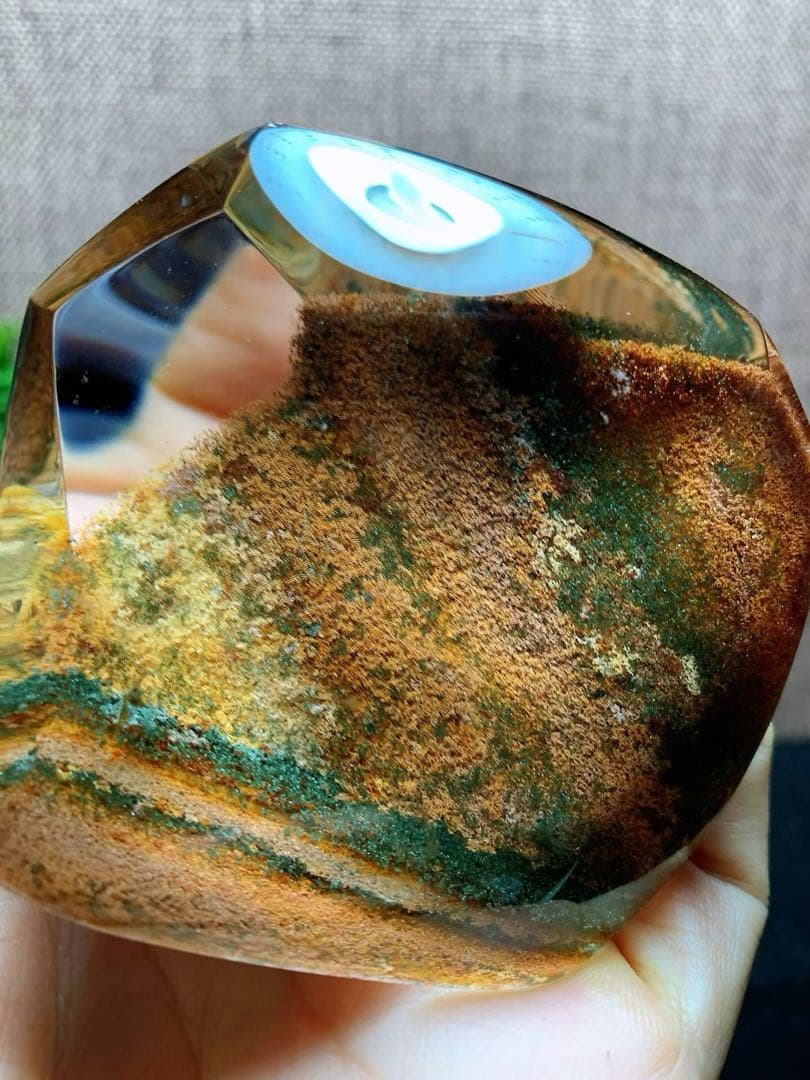 ⭐︎【天然】ガーデン クォーツ 置物 198g