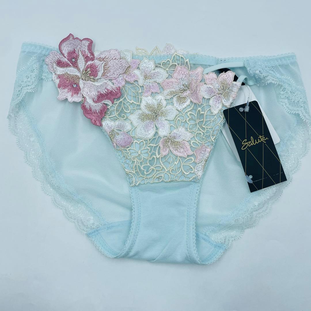 サルート89G 店舗限定商品　ブラジャー&ショーツのセットF75-L
