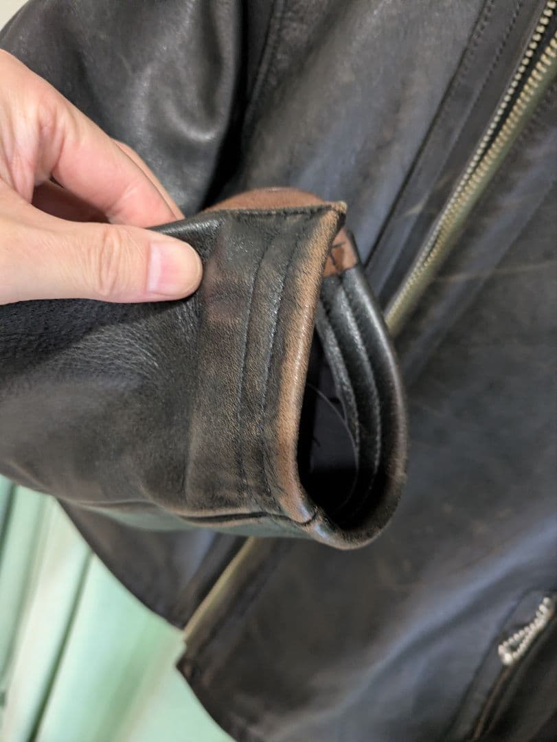 激レア　JELADO　ジョングラッコー　茶芯　ライダース　極美品