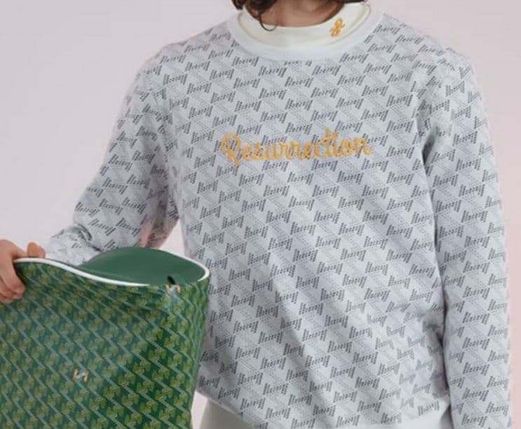 Resurrection ゴルフ GMクルーネックニット プルオーバー