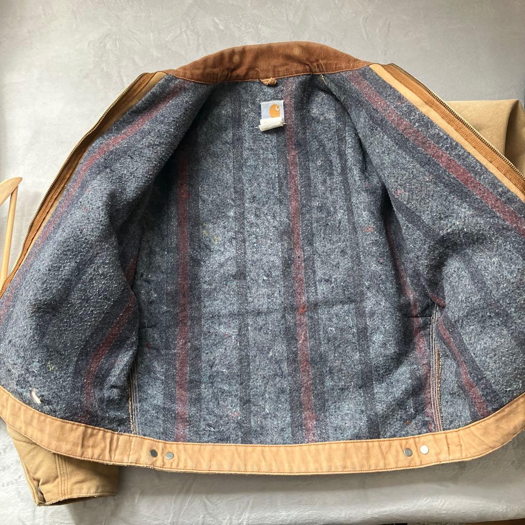 90s～00s USA製　カーハート　デトロイトジャケット サイズ40ブラウン