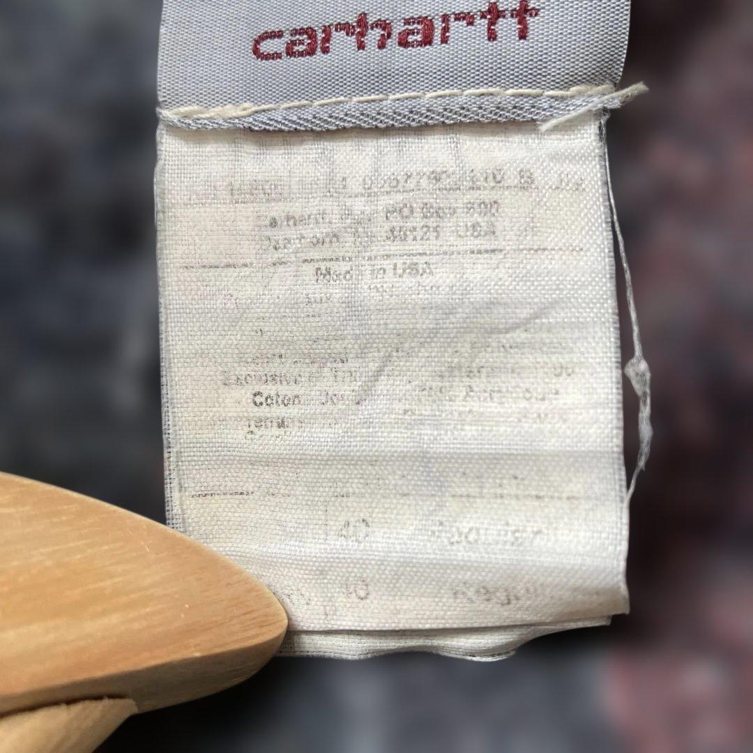 90s～00s USA製　カーハート　デトロイトジャケット サイズ40ブラウン