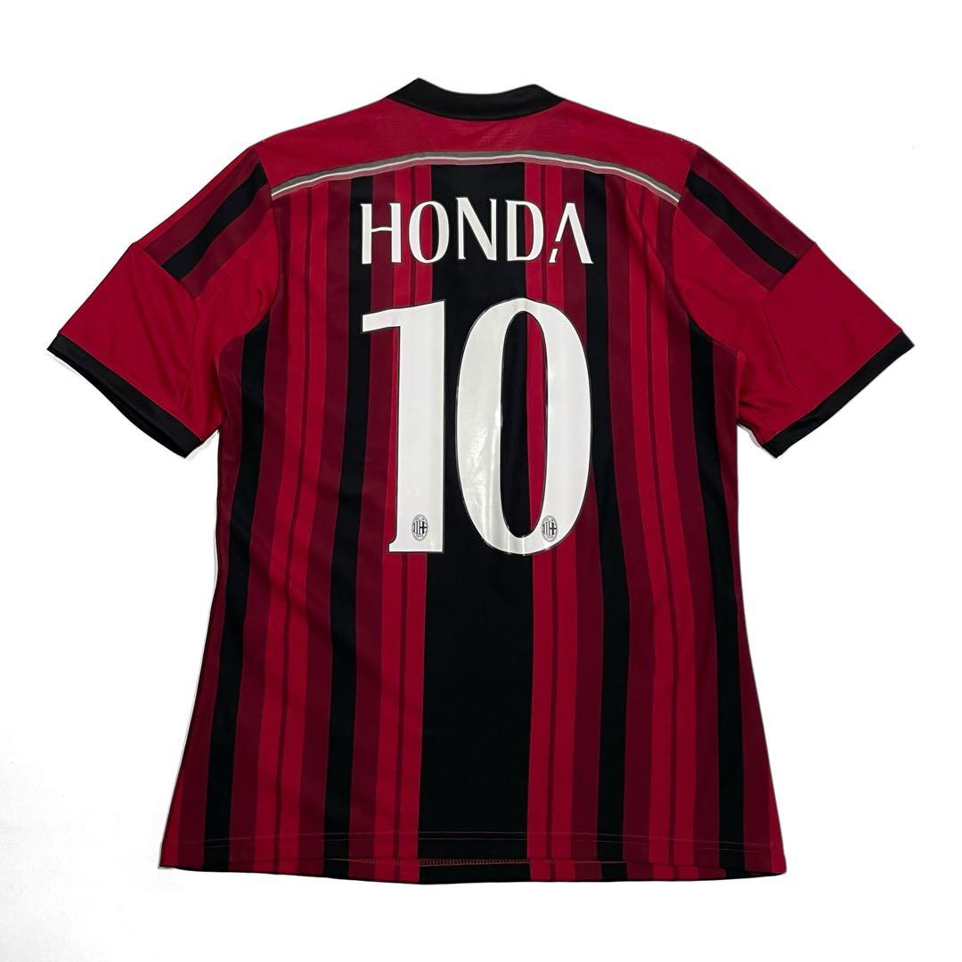 14/15 ACミラン #10 本田圭佑 ユニフォーム ホーム adidas O