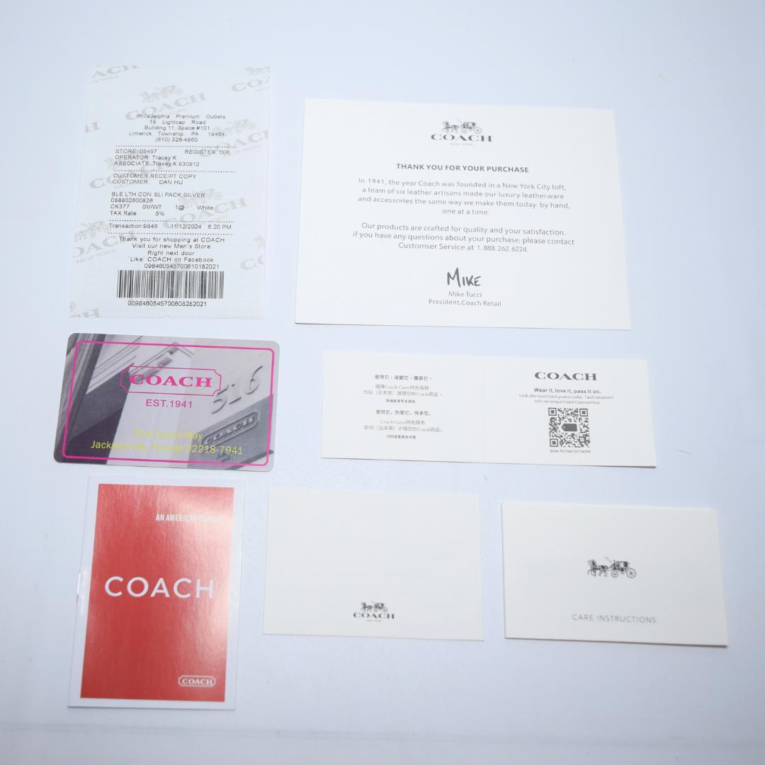 【新品未使用】COACH　コーチ　ミニリュック　レディース