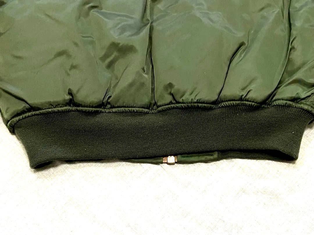 y2k 90s ファントムミリタリー MA-1 フライトジャケットM 幅広 短丈