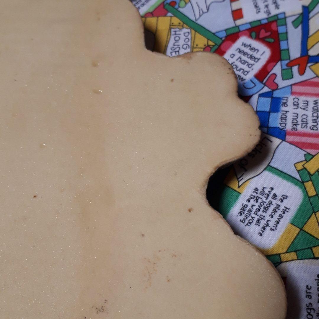 ヴィンテージ 　70's 　くまパッチワーク柄　ウォールデコ 　壁掛け　ベア