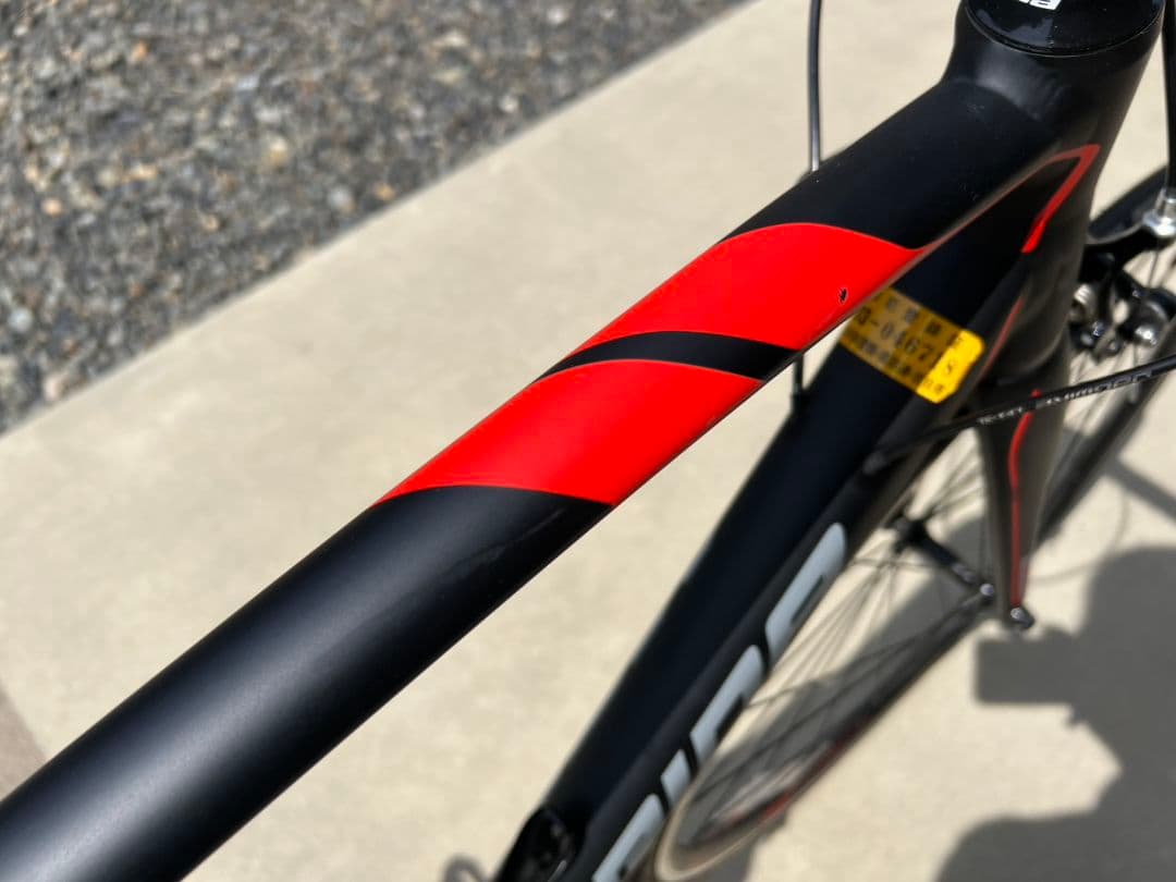 室内保管MERIDA 400 ロードバイク 黒/赤