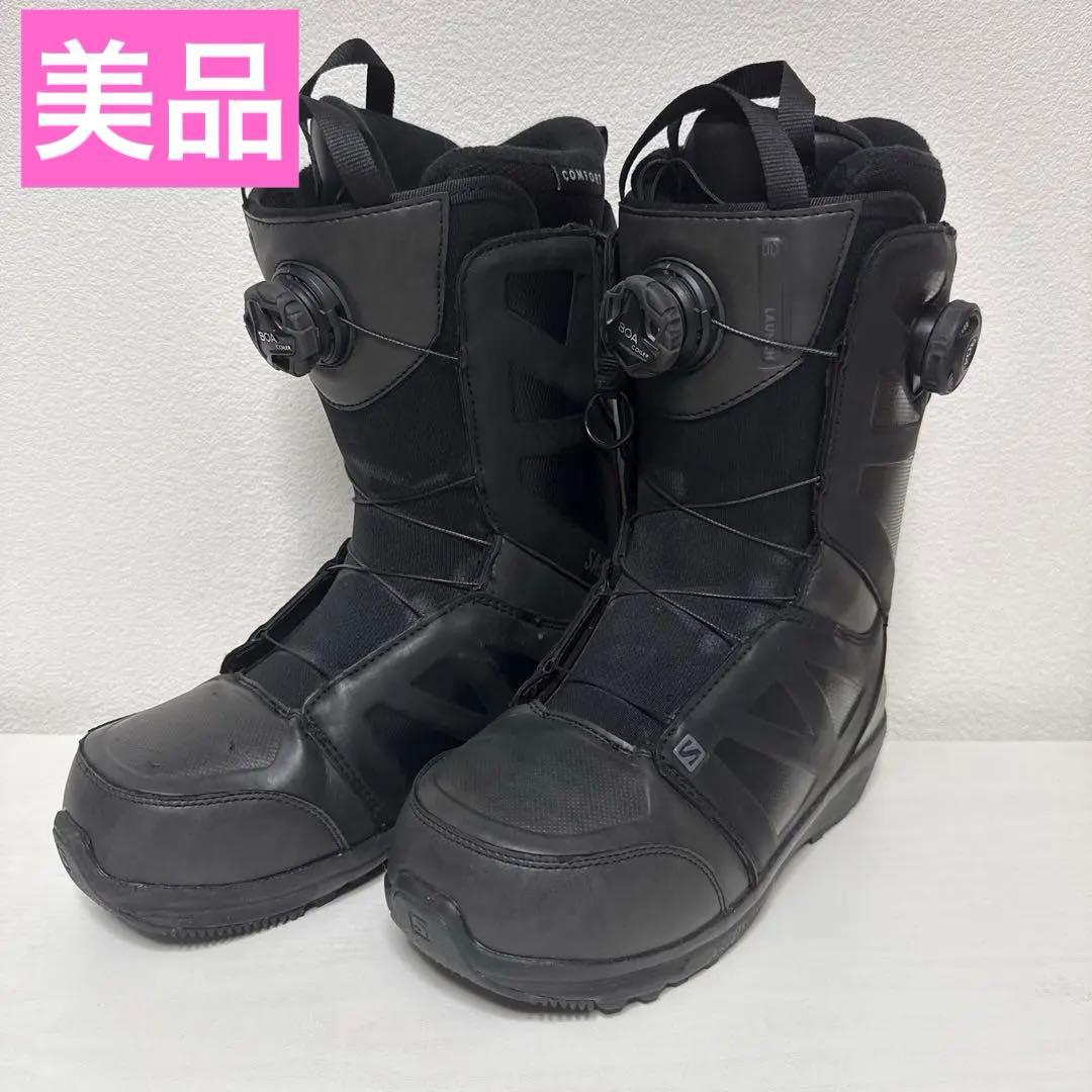 美品 Salomon Launch BOA SJスノーボードブーツ ダブルボア