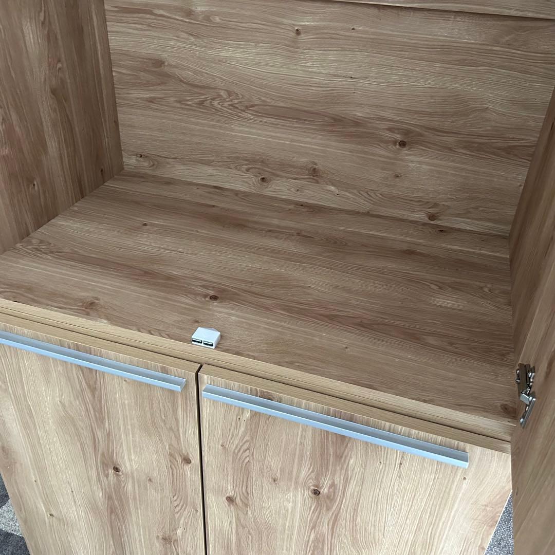 都内23区送料無料❗️ ワードローブ　クローゼット　収納棚付き✨