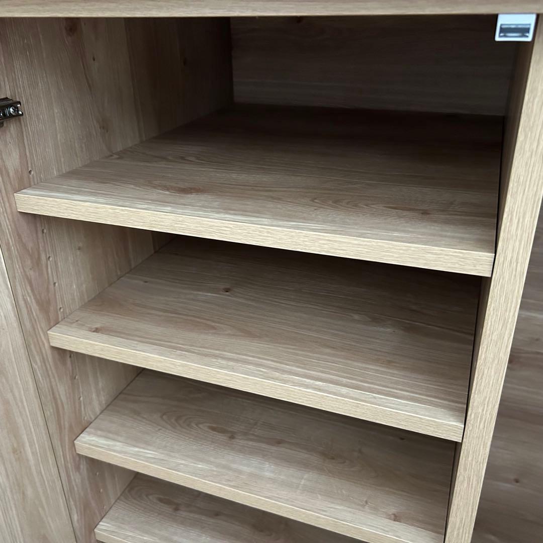 都内23区送料無料❗️ ワードローブ　クローゼット　収納棚付き✨