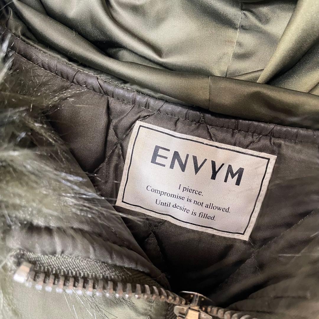 N2B 短丈 ダウン モス カーキ ファー 00s 平成 フライトジャケット